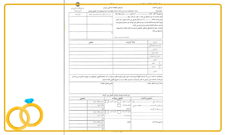 تکمیل فرم‌های درخواست وام